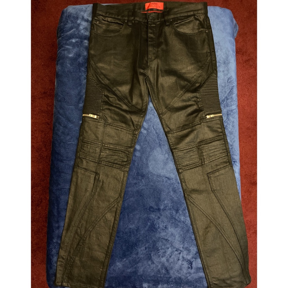 Hugo Boss 32 waist Black Japanese Denim